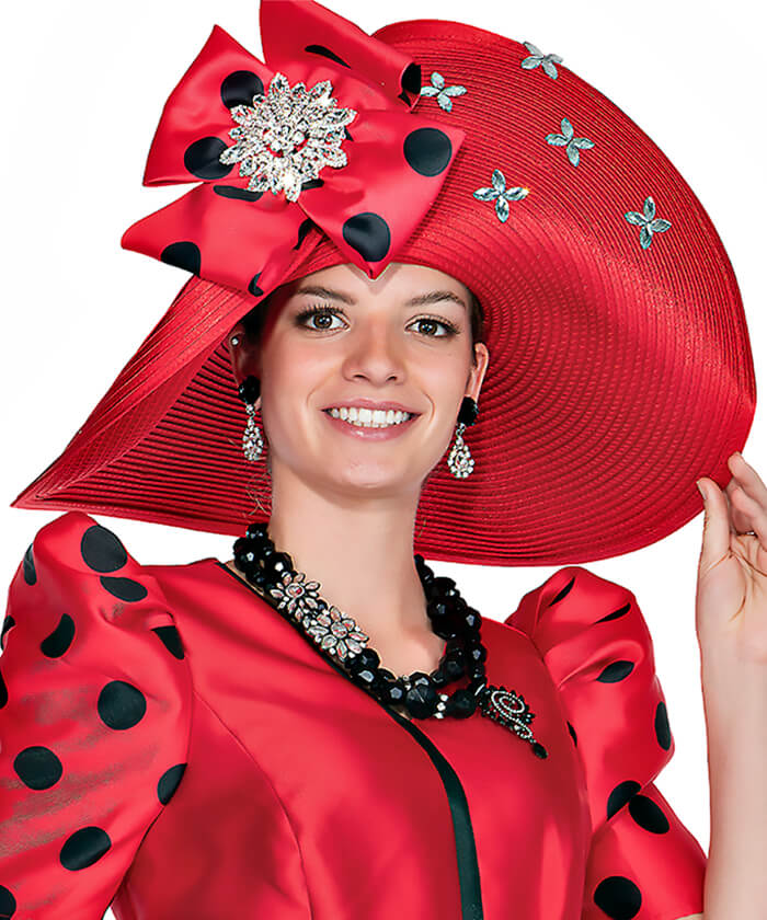 Champagne Italy Church Hat 6018 - Church Suits For Less