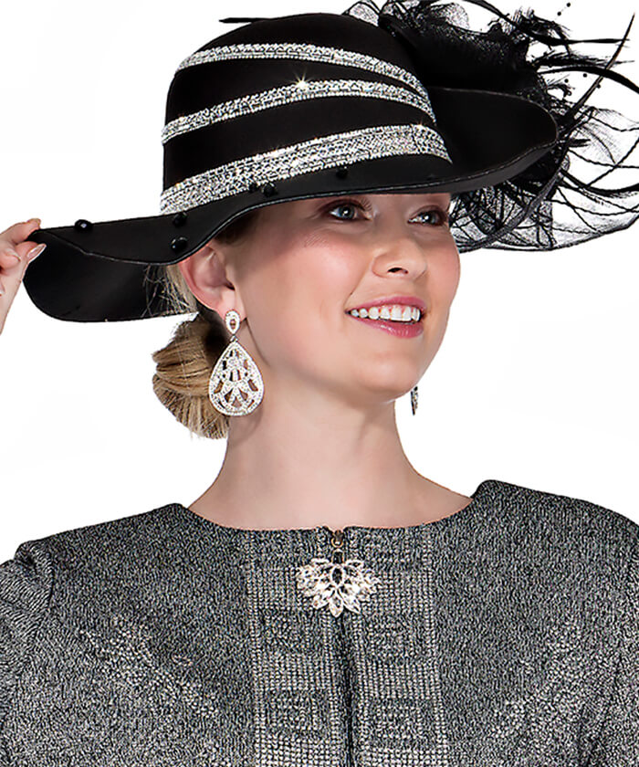 Champagne Italy Church Hat 5964 - Church Suits For Less