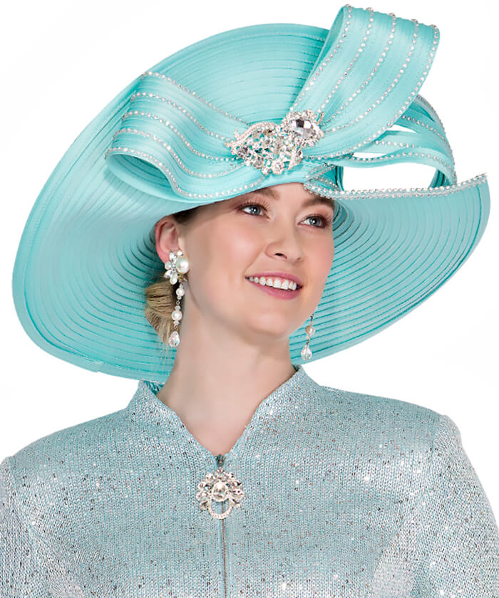 Champagne Italy Church Hat 5978 - Church Suits For Less