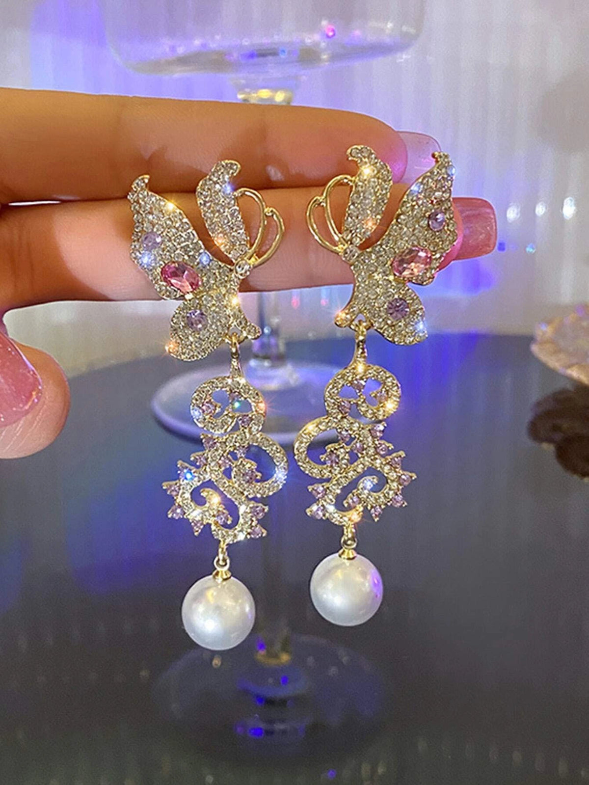 Women Elegant Earrings BDF-1212 - Church Suits For Less