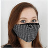 Women Fashion Face Mask 2766-Black-E - Church Suits For Less