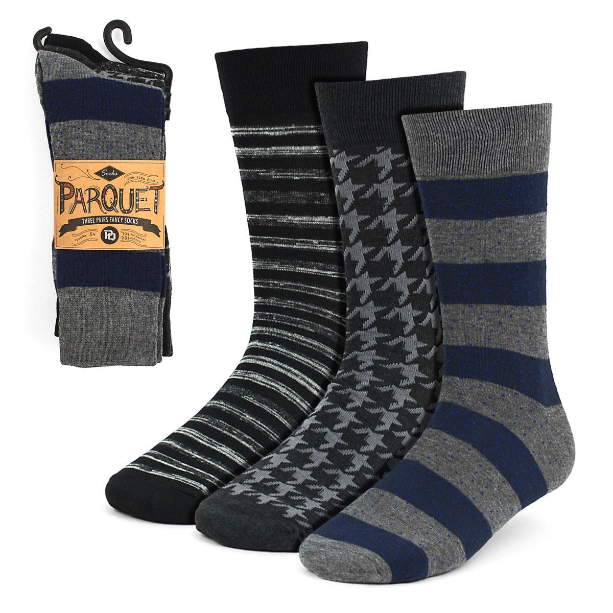 Dress Socks 3PKS-DRSY7 - Church Suits For Less