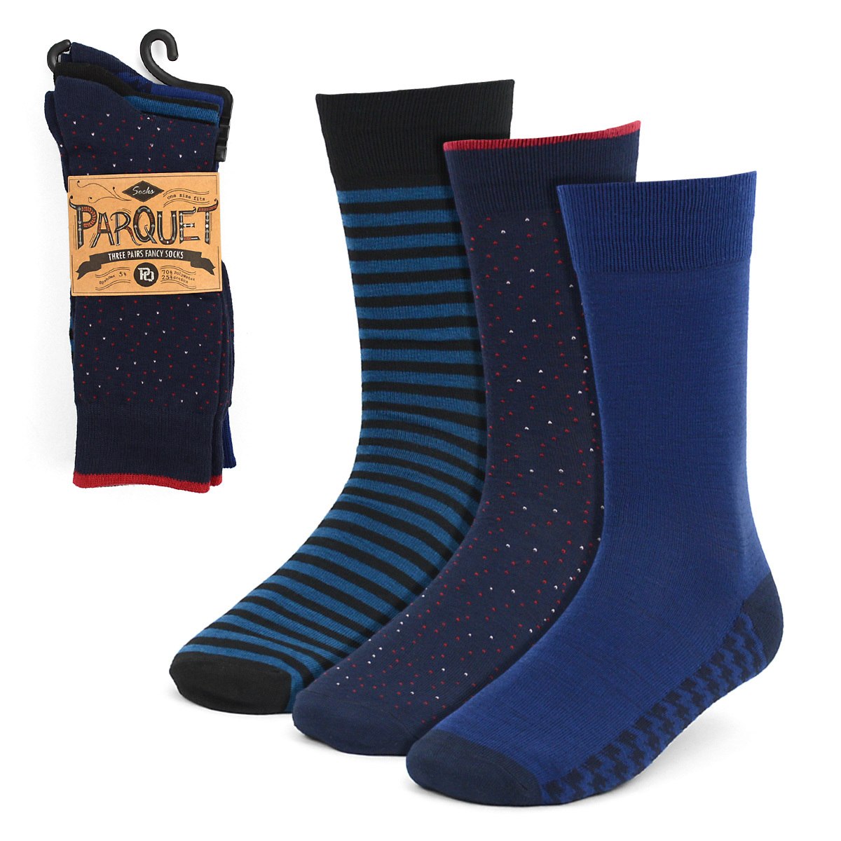 Dress Socks 3PKS-DRSY8 - Church Suits For Less