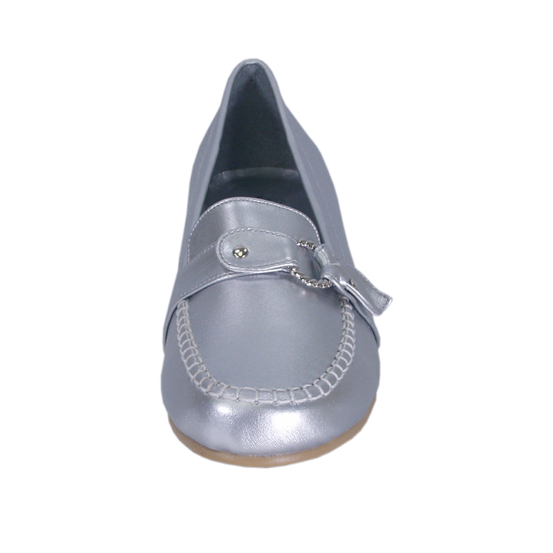 Women Church Shoes Elin-BDF680-Silver - Church Suits For Less