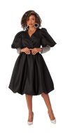 For Her Women Dress 82217-Black - Church Suits For Less