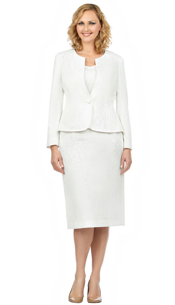 Giovanna Suit S0713-Ivory | Church suits for less