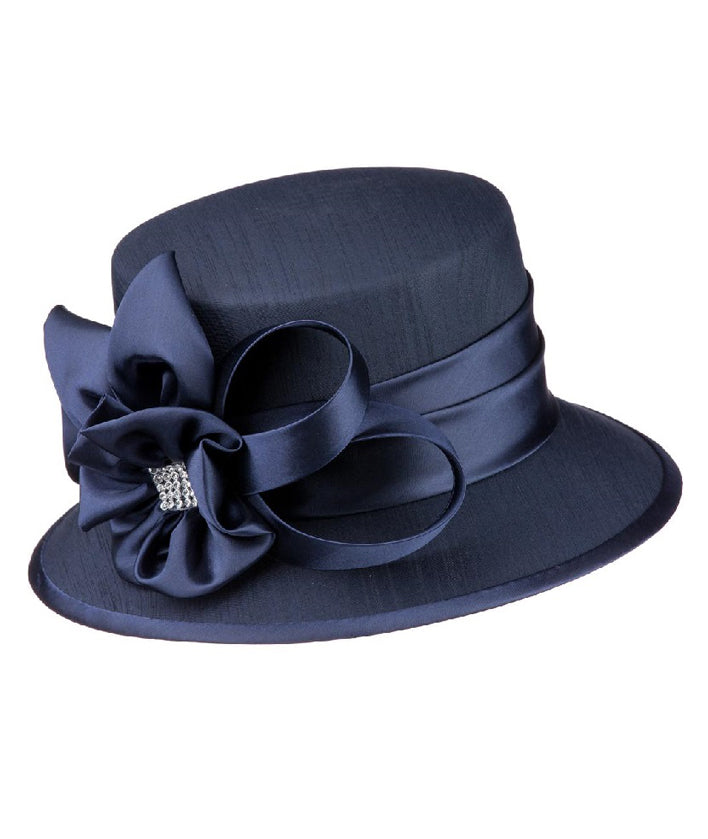 Giovanna Hat HM944-Navy - Church Suits For Less