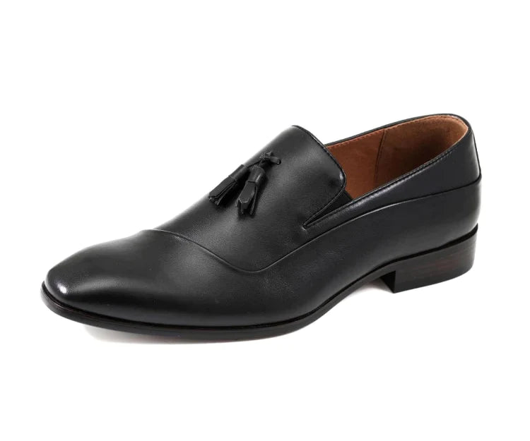 Men Dress Shoe- KURT BLACK - Church Suits For Less