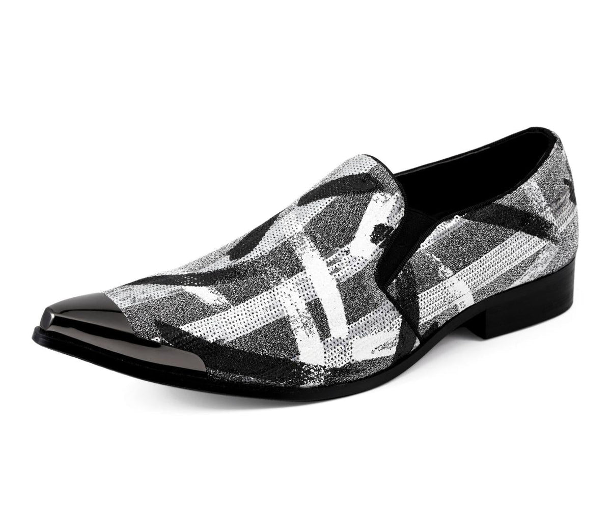 Men Dress Shoe Nel Black - Church Suits For Less