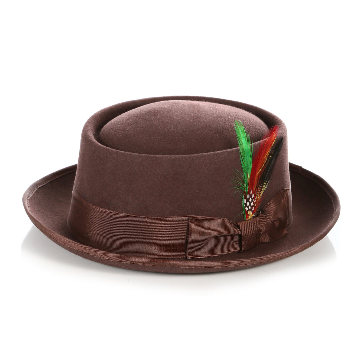 Men Classic Pork Pie Hat-MSD 32 - Church Suits For Less