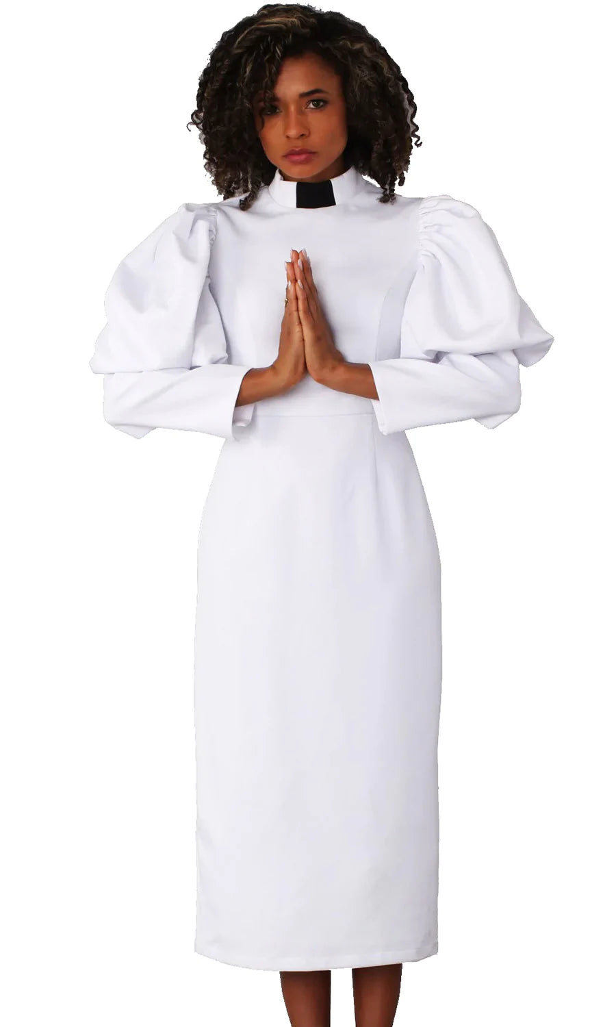 Tally Taylor Usher Dress 4813-White - Church Suits For Less