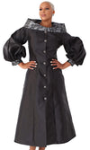 Tally Taylor Church Robe 4803-Black - Church Suits For Less