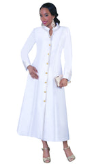 Tally Taylor Church Robe 4445-White - Church Suits For Less