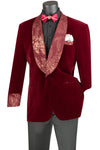 Vinci Sport Jacket BF-5-Burgundy - Church Suits For Less