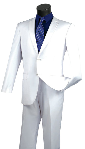 Vinci Suit SC900-12-White | Church suits for less