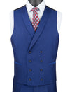 Vinci Men Suit SV2R-6C-Blue - Church Suits For Less