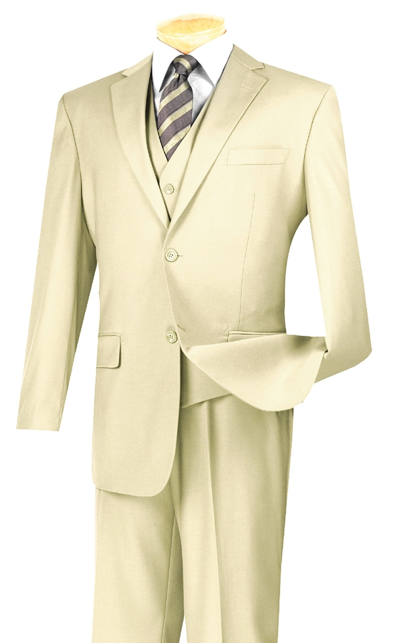 Vinci Suit V2TR-Ivory - Church Suits For Less