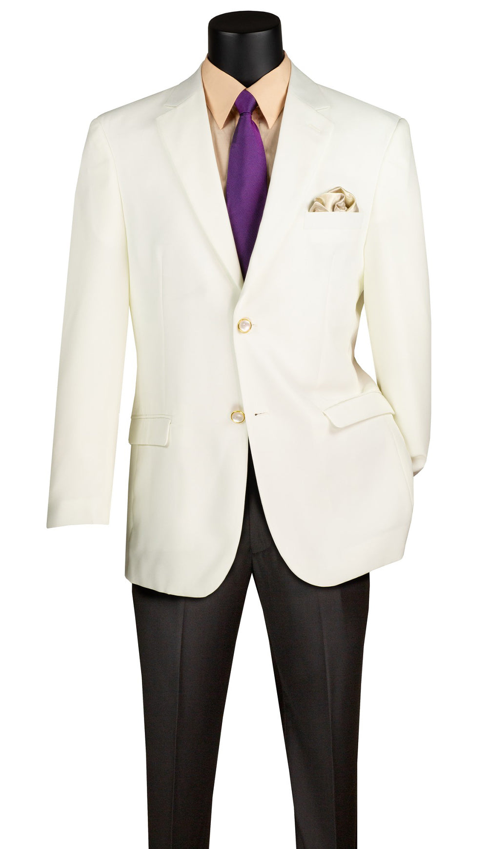 Vinci Sport Coat Z-2PP-Ivory - Church Suits For Less