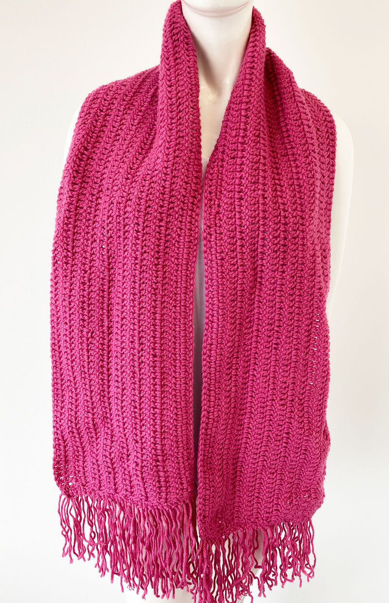 Women Fashion Scarf 001-Mauve - Church Suits For Less