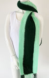 Women Fashion Scarf 007-D. Green - Church Suits For Less