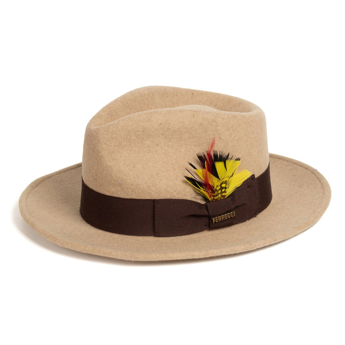 Men Church hat Beige - Church Suits For Less