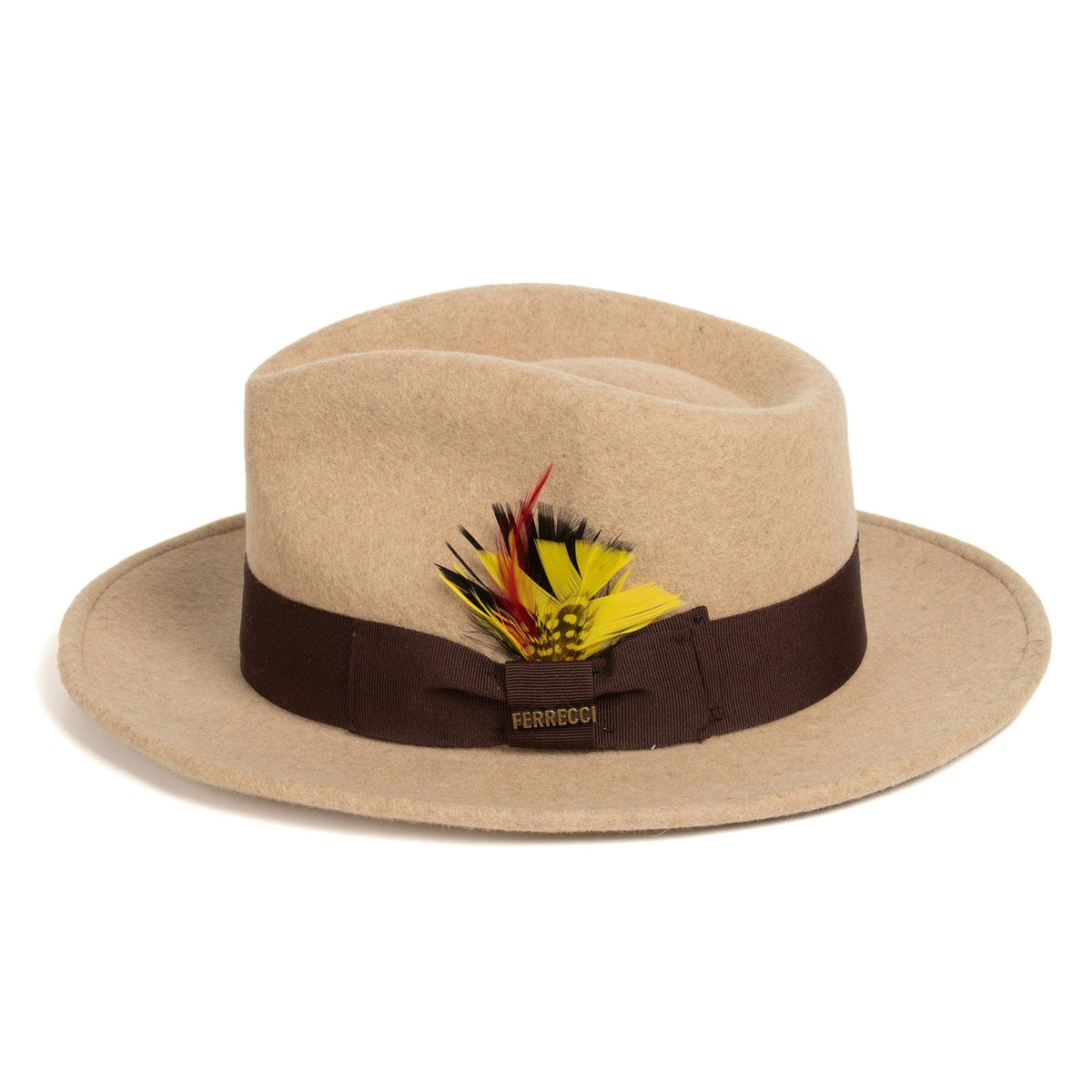 Men Church hat Beige - Church Suits For Less