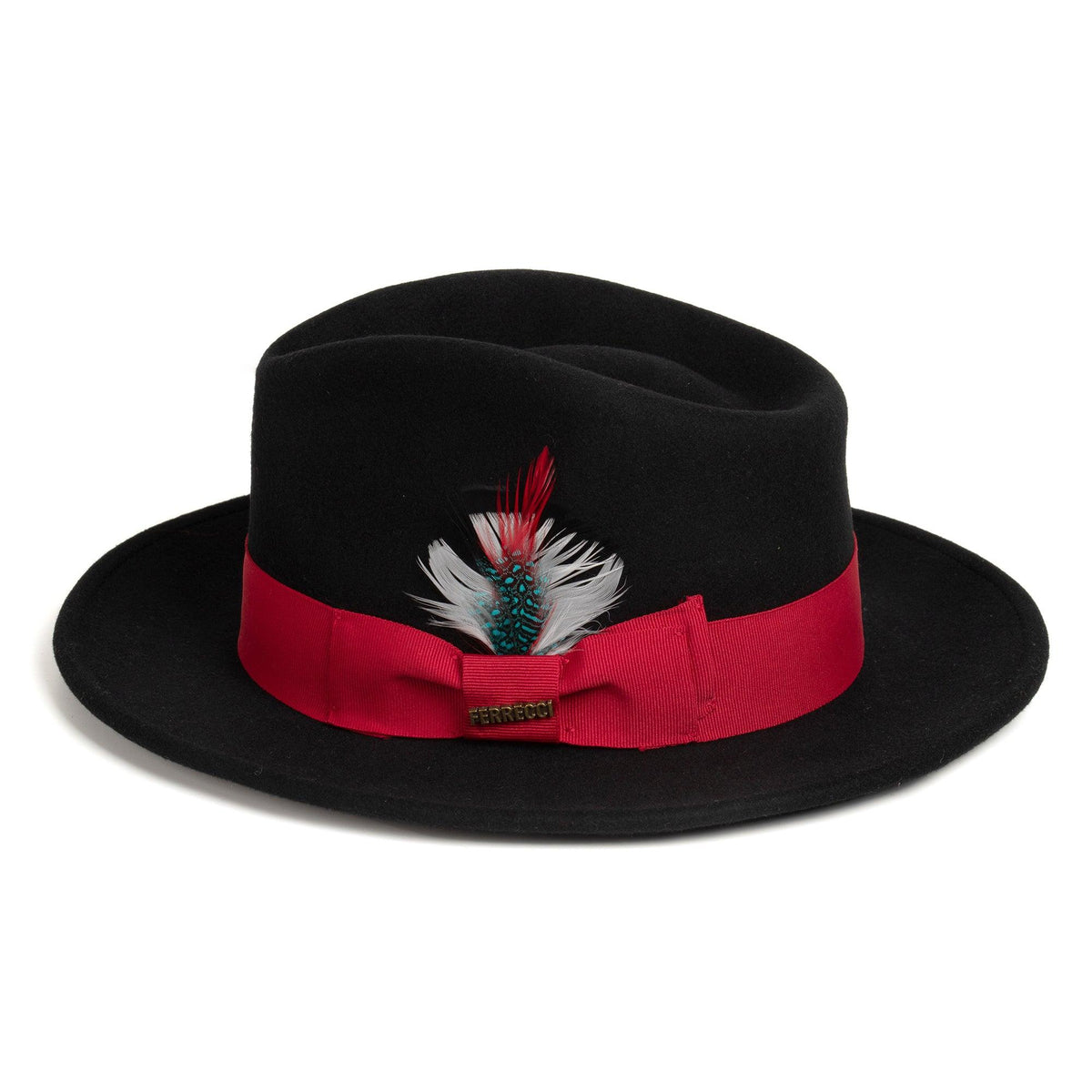 Men Church Hats Red Black - Church Suits For Less