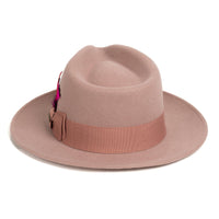 Men Church Hat Dusty Pink - Church Suits For Less