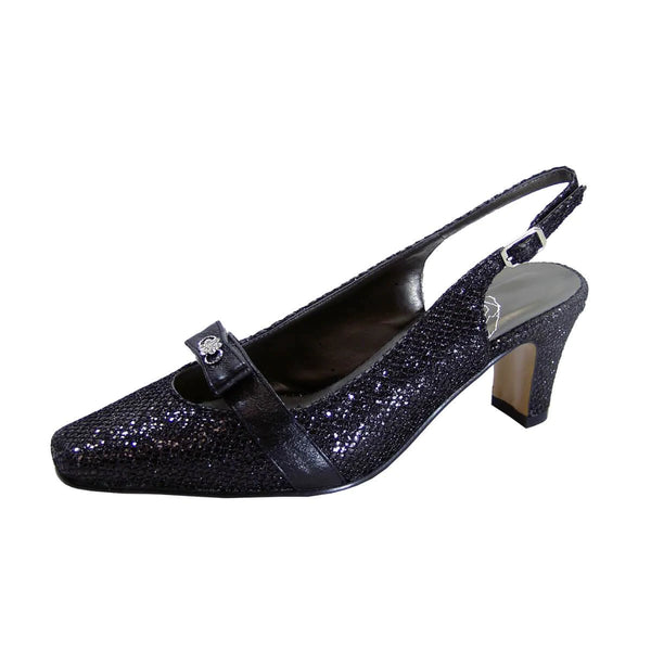 Women Church Shoes bdf-729C-Black | Church suits for less