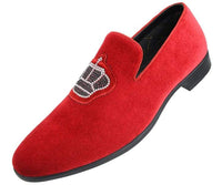 Men's Dress Shoe Crown Red - Church Suits For Less