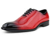 Men Dress Shoes-Brayden Red - Church Suits For Less