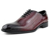 Men Dress Shoes-Brayden Burgundy - Church Suits For Less