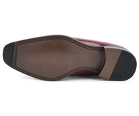 Men Dress Shoes-Brayden Burgundy - Church Suits For Less