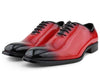 Men Dress Shoes-Brayden Red - Church Suits For Less