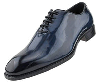 Men Dress Shoes-Brayden Navy - Church Suits For Less