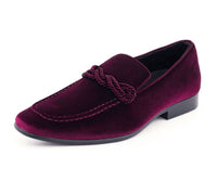 Men Dress Shoes-Esses Burgundy - Church Suits For Less